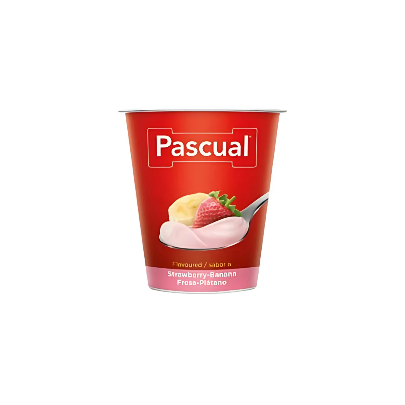 Pascual Yogurt Strawberry Banana pack shot