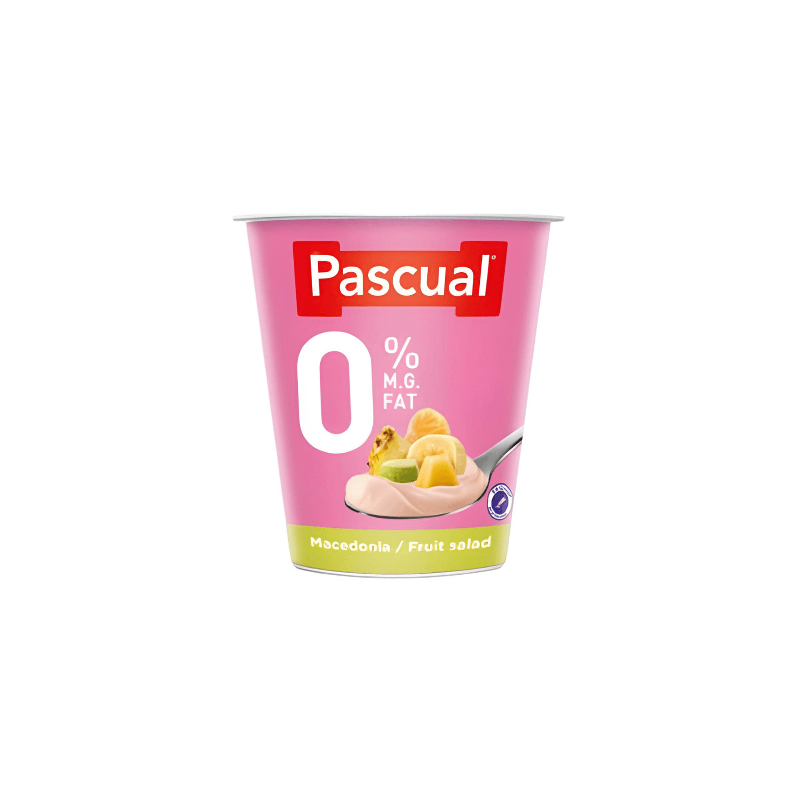 Pascual Pascual Yogurt 0% Fat Fruit Salad pack shot