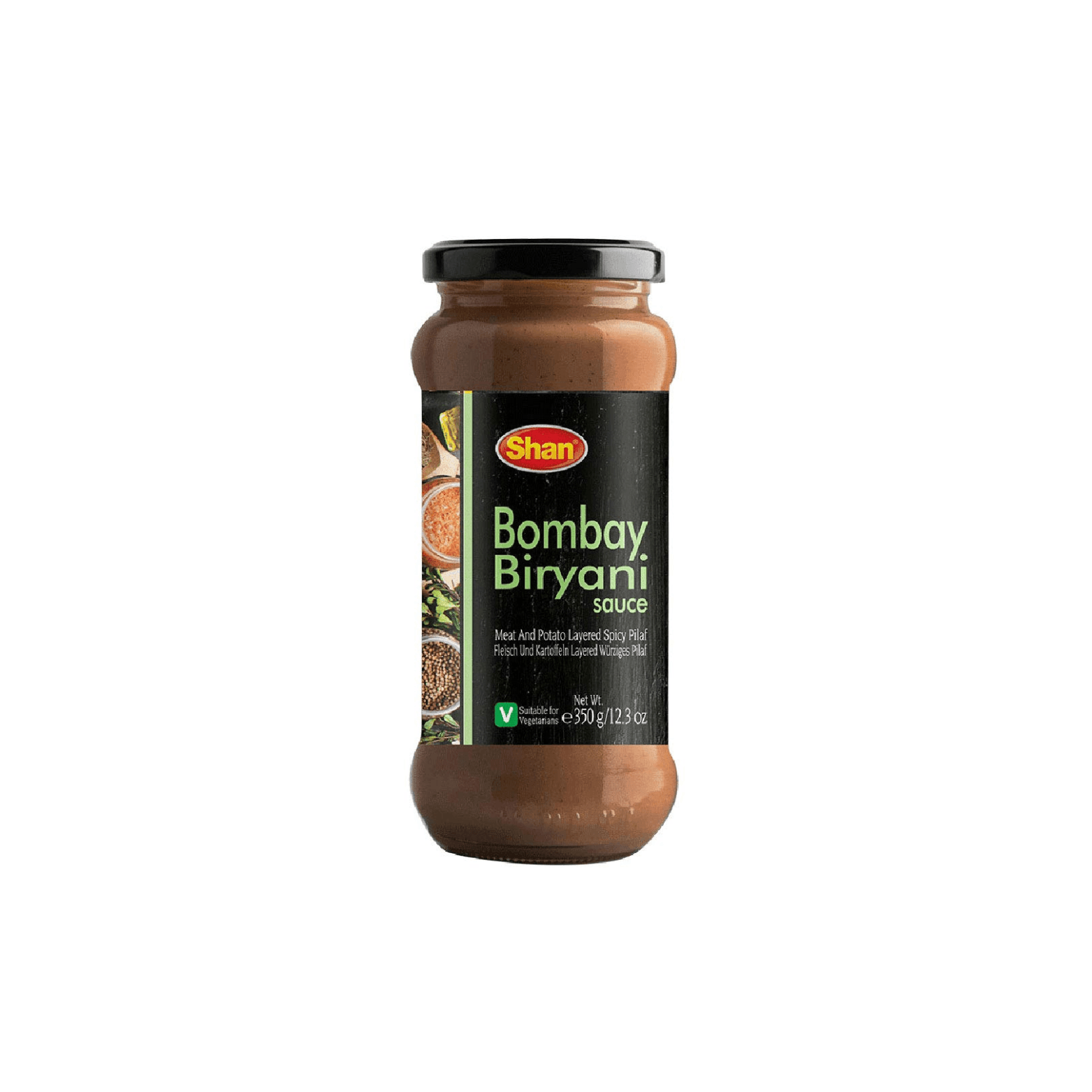Shan Bombay Biriyani Sauce pack shot