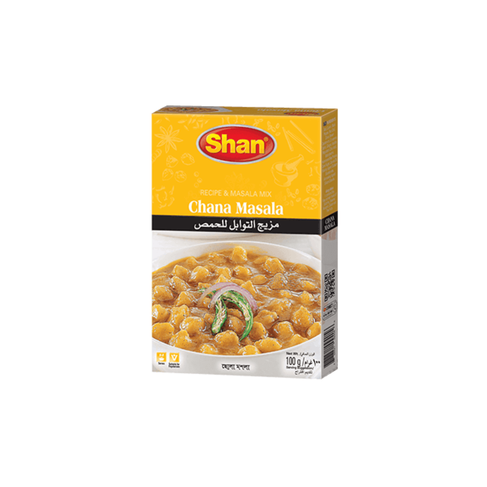 Shan Chana Masala Mix pack shot