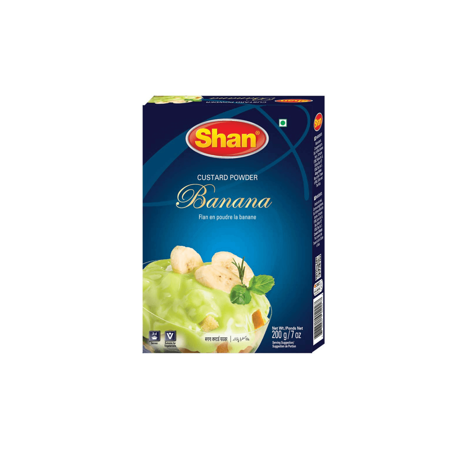 Shan Custard Powder Banana pack shot