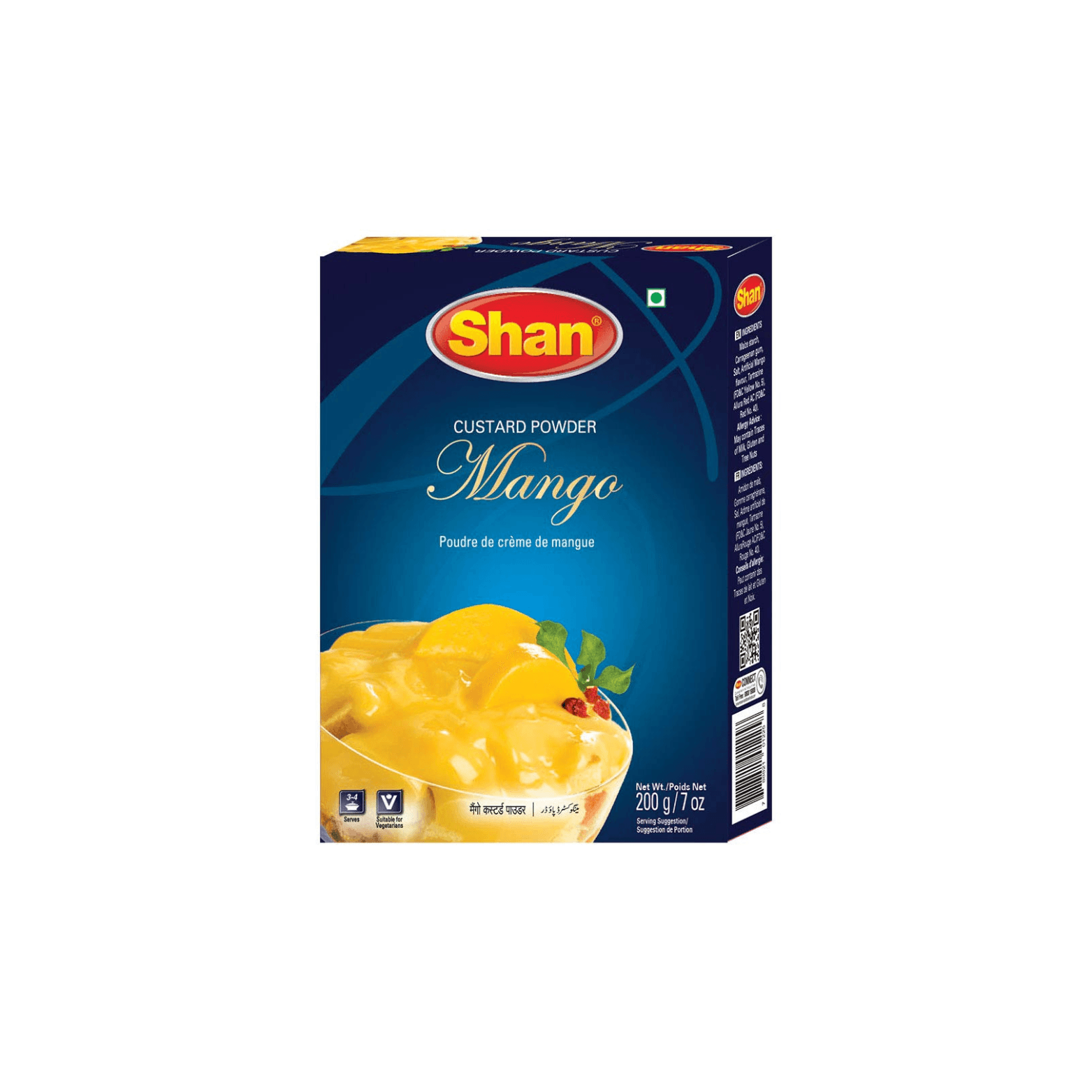 Shan Custard Powder Mango pack shot