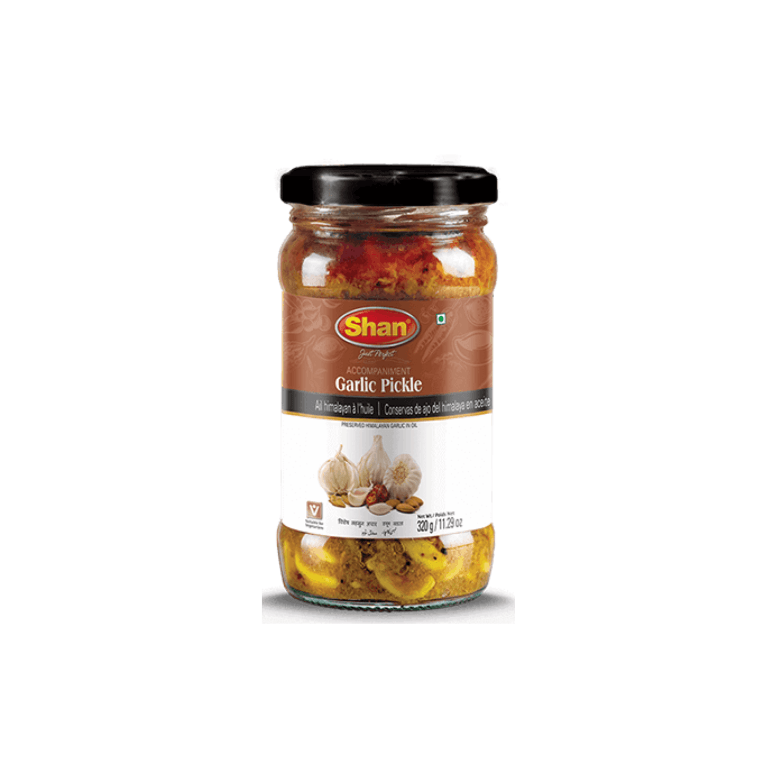 Shan Shan Garlic Pickle pack shot