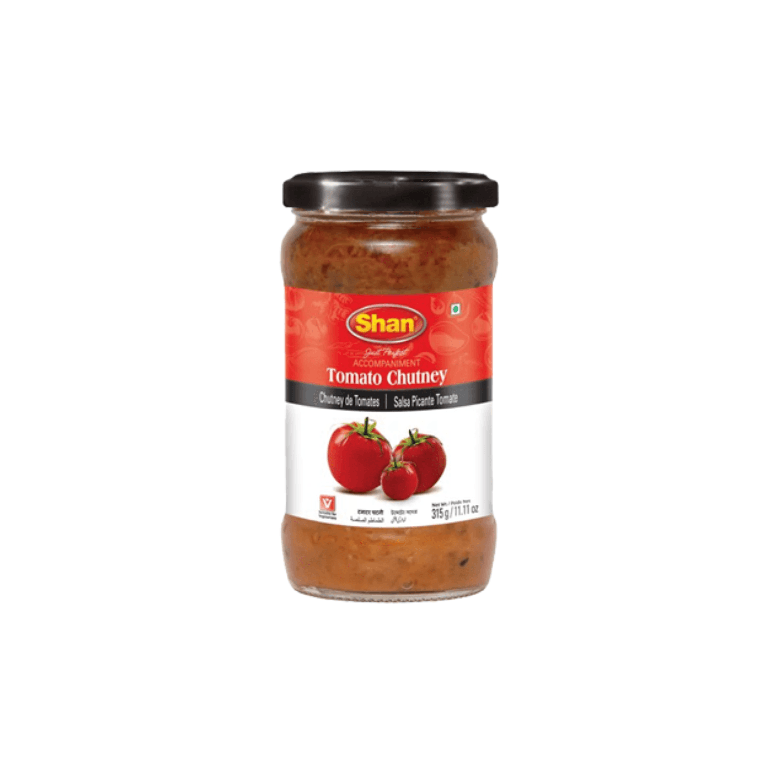 Shan Tomato Chutney pack shot