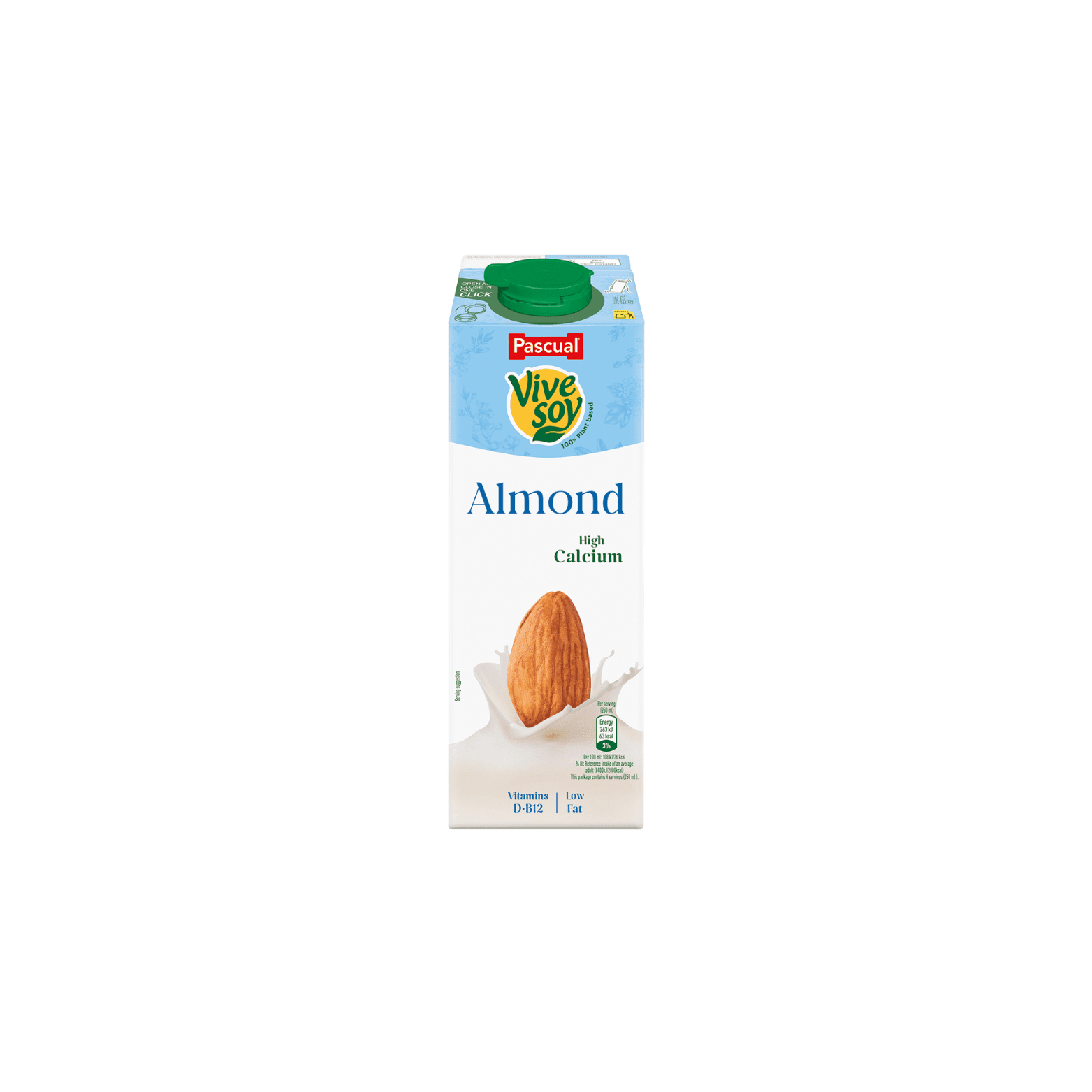 Pascual Vivesoy – Almond Low Fat pack shot