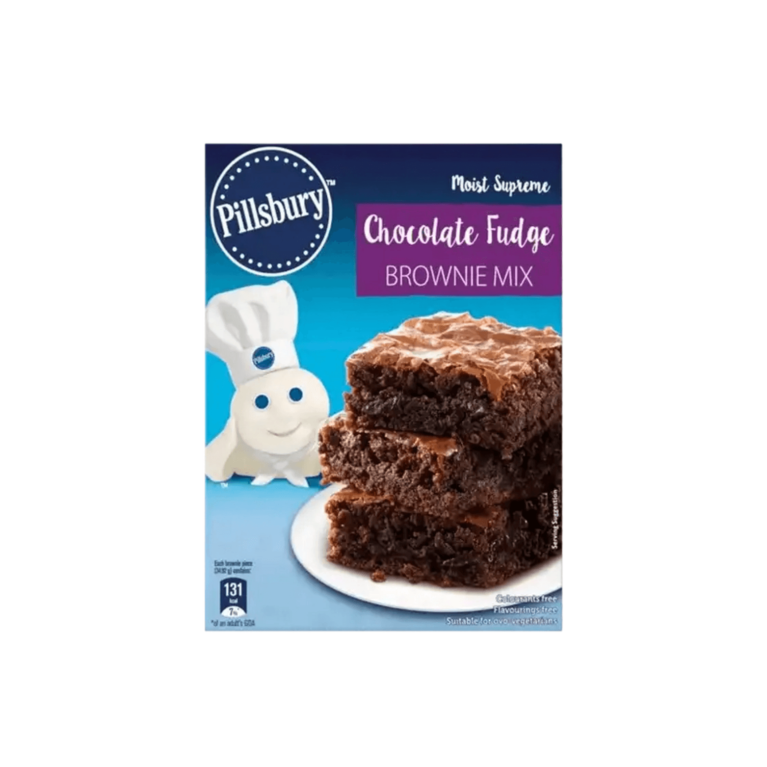 Pillsbury Chocolate Fudge Brownie Mix pack shot