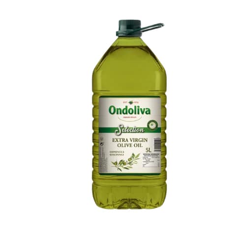 Ondoliva Extra Virgin Olive Oil – 5ltr pack shot