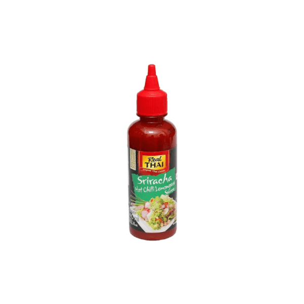 Real Thai Real Thai Sriracha Hot Chilli Lemongrass Sauce pack shot