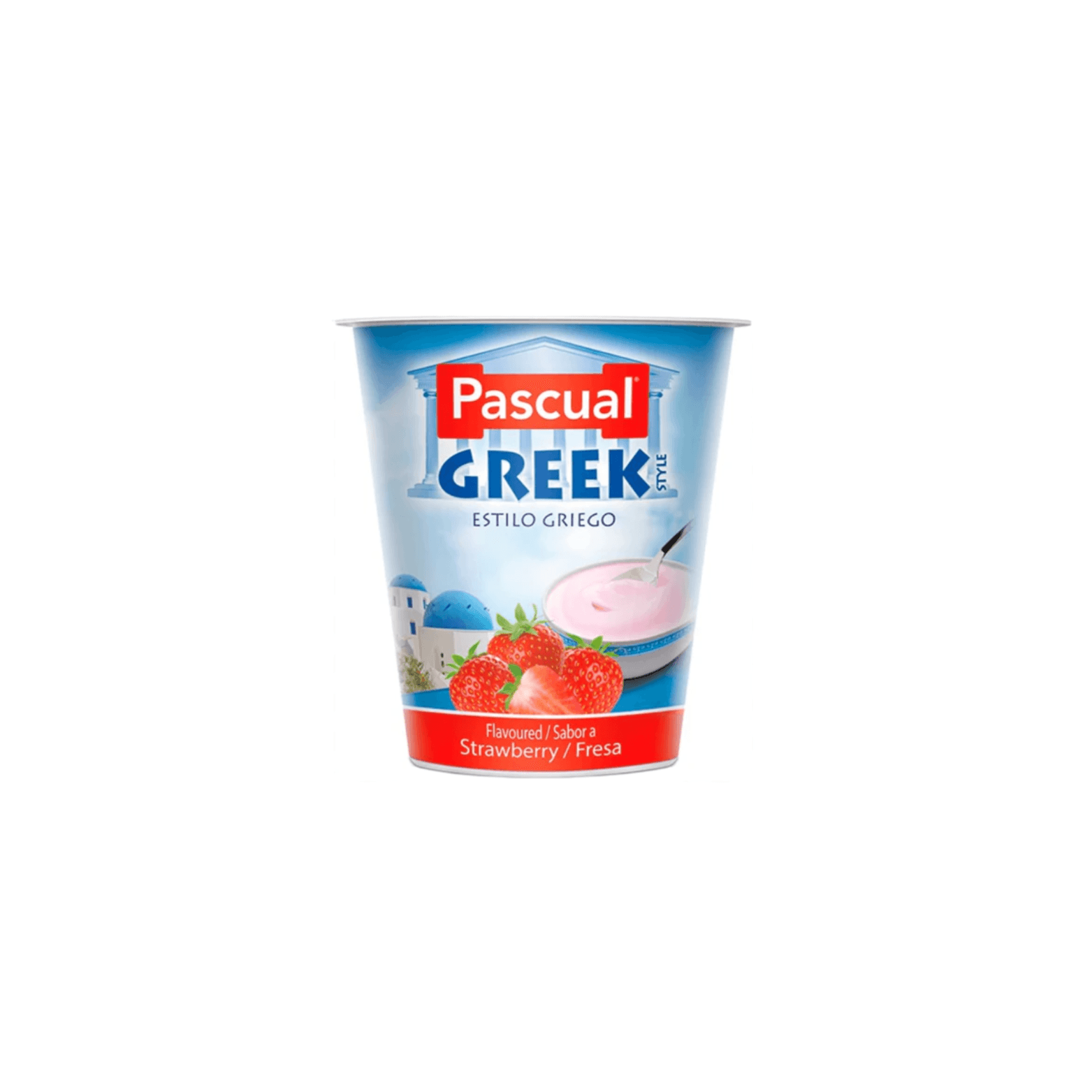 Pascual Pascual Yogurt Greek Style Strawberry pack shot
