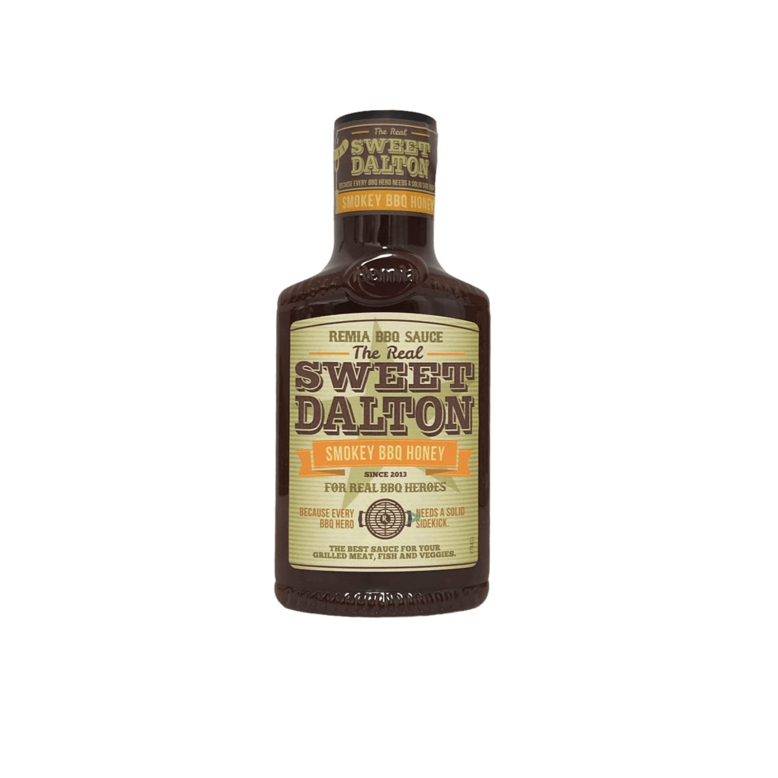 Remia Smokey Honey BBQ Sauce pack shot