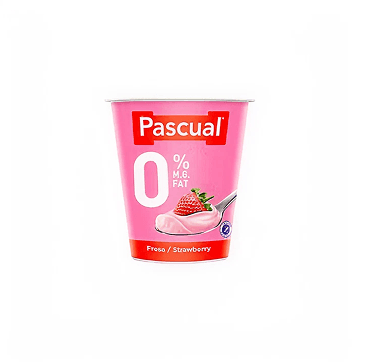 Pascual Pascual Yogurt 0% Fat – Strawberry pack shot