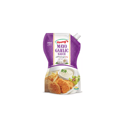 Young's Mayo Garlic pack shot