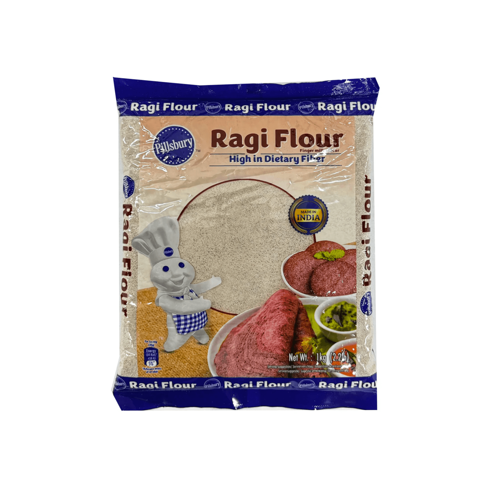 Pillsbury Ragi Flour pack shot