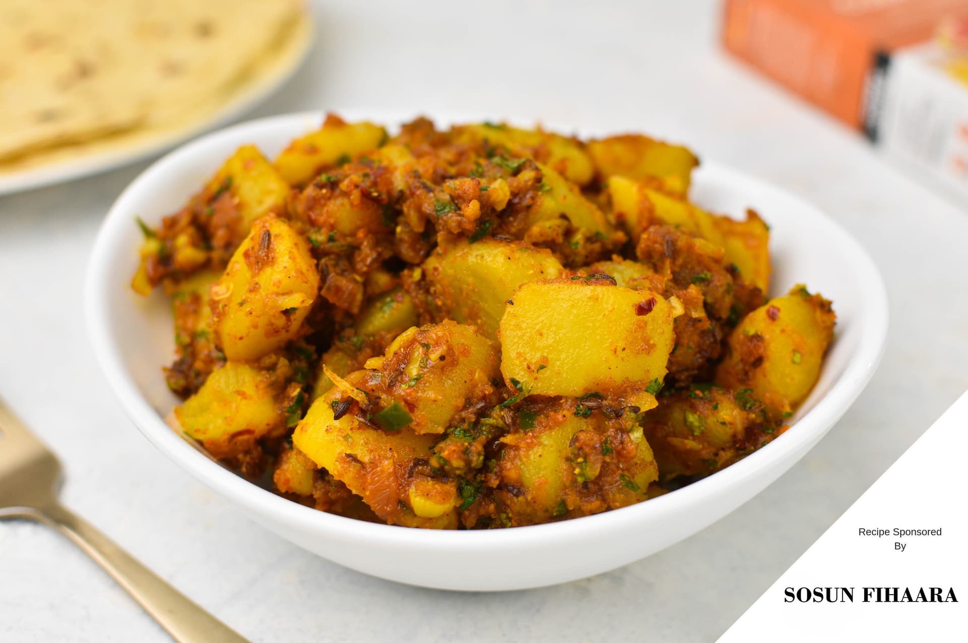 Shan Spicy Dry Aloo — photograph by lonumedhu.com