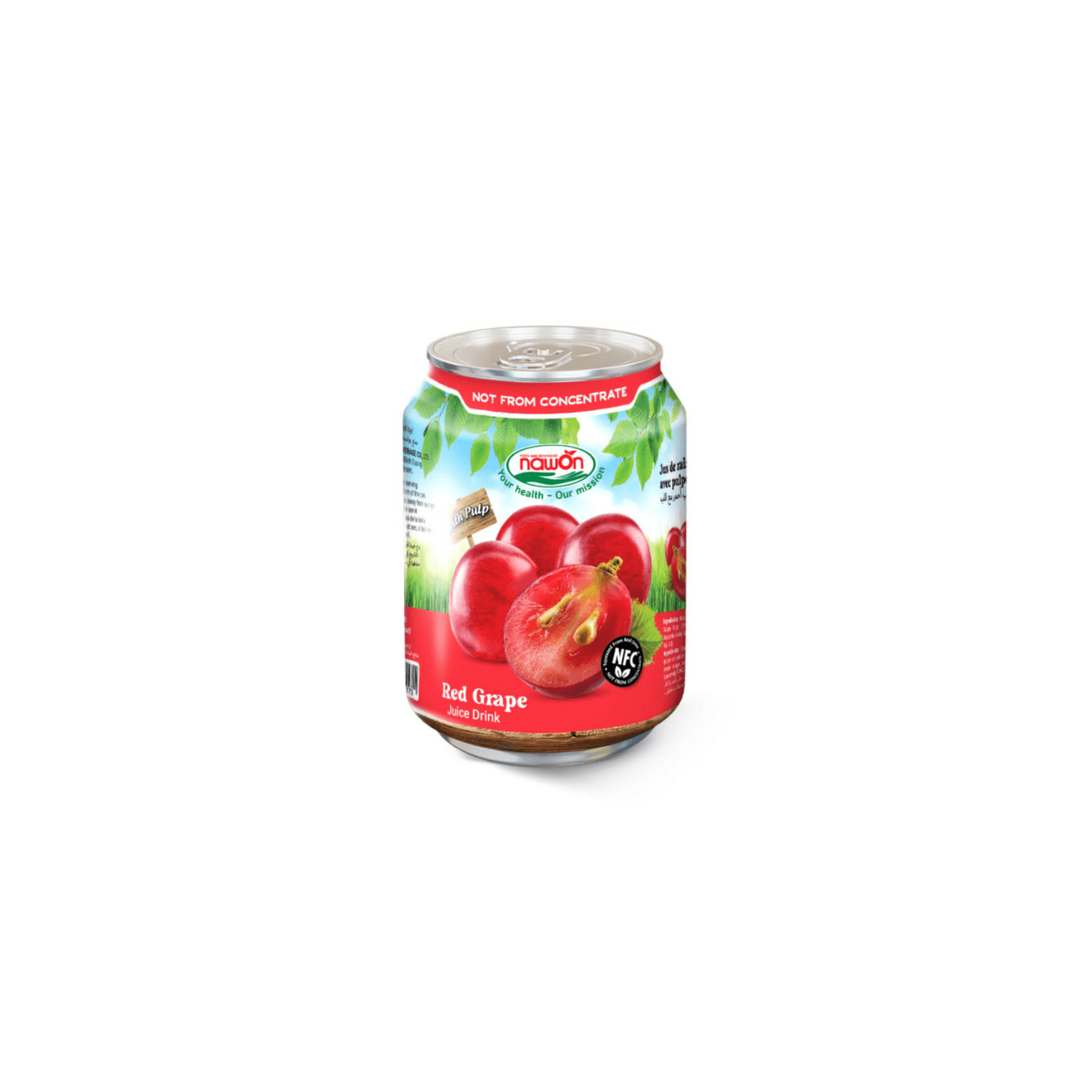 Nawon Nawon Juice Drink Red Grape pack shot