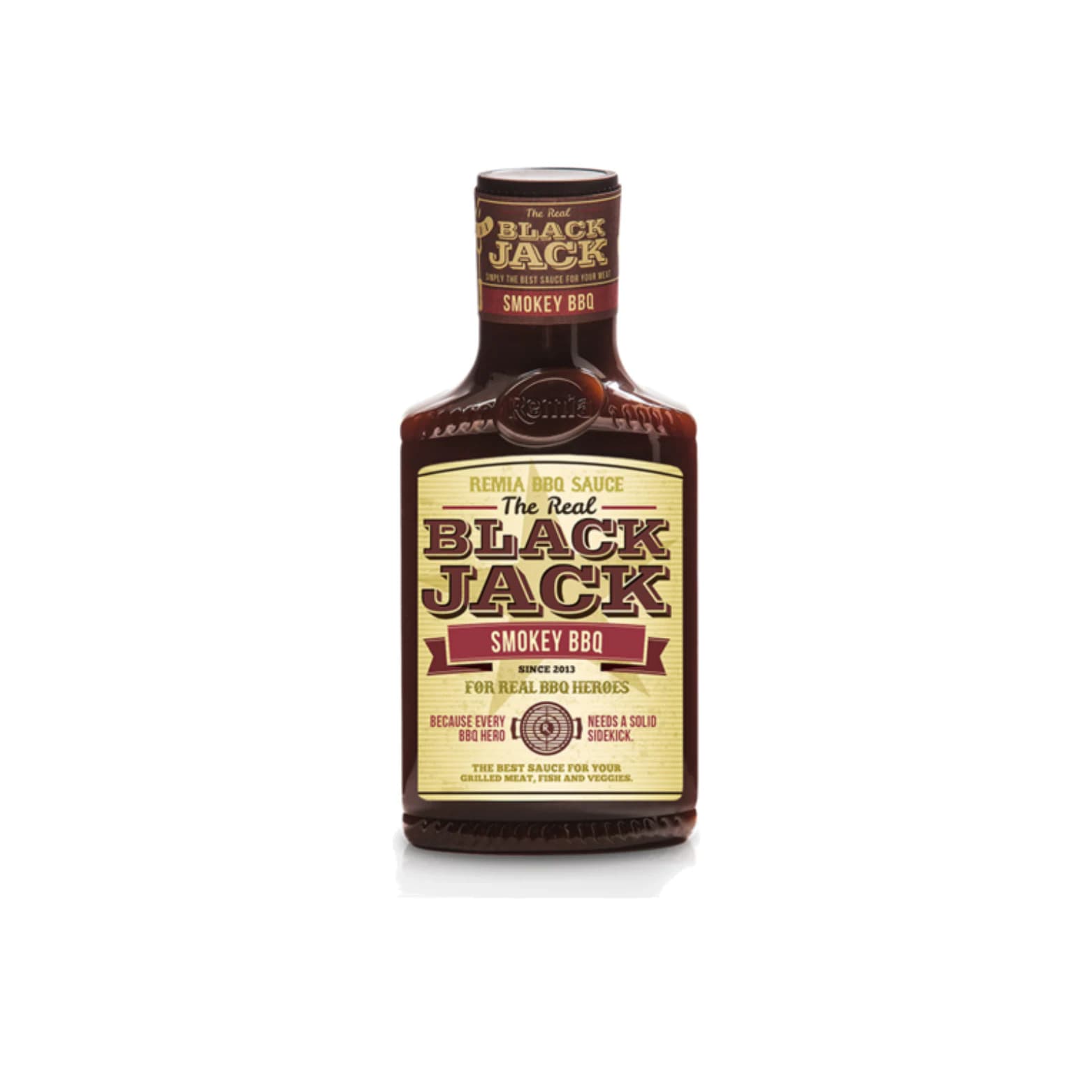 Remia Smokey BBQ Sauce pack shot