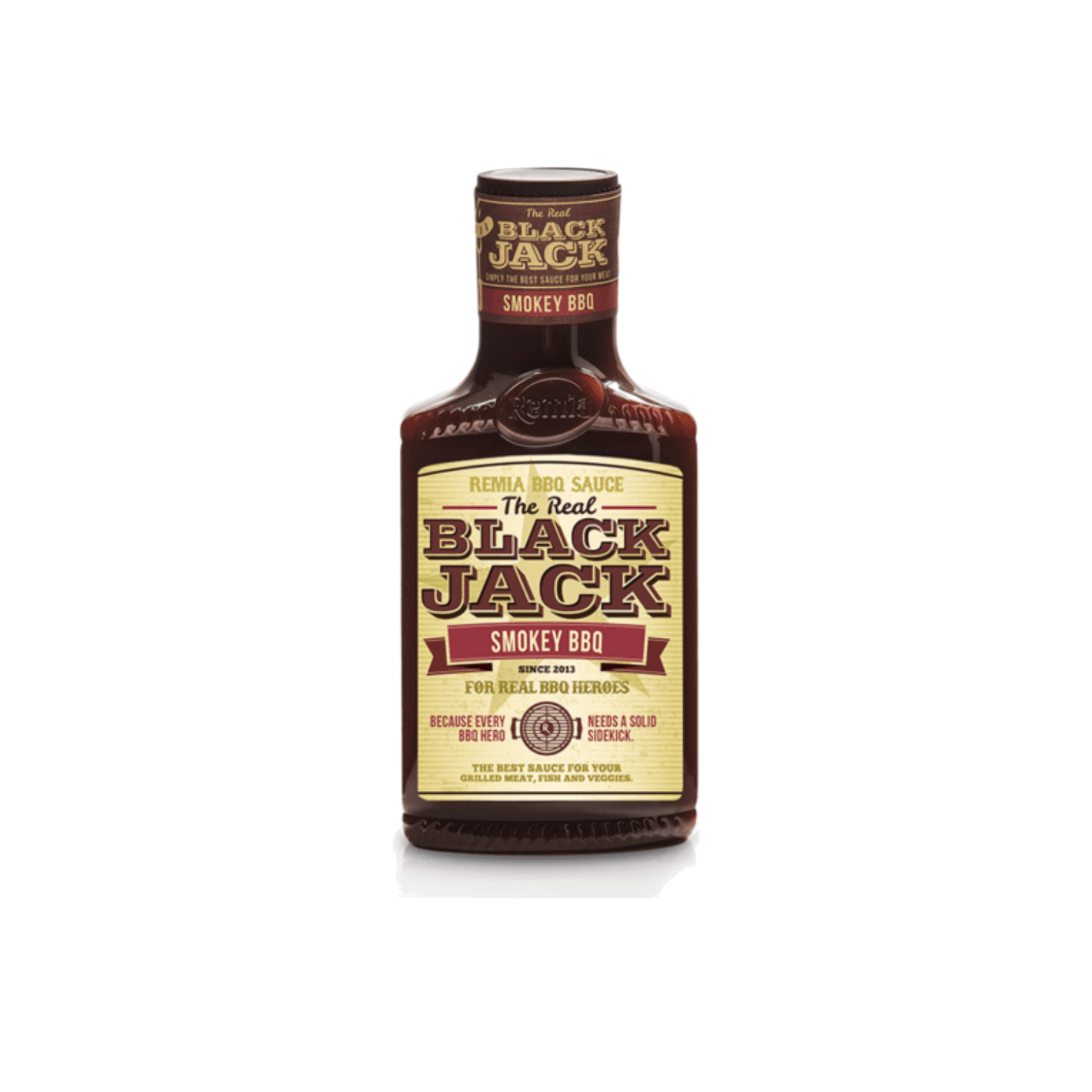 Remia Smokey BBQ Sauce pack shot