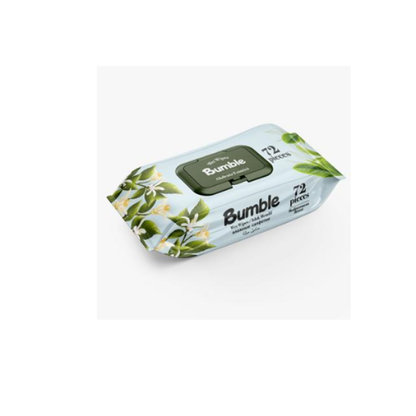 Bumble Wet Wipes 72 Pcs (Mediterranean Breeze)