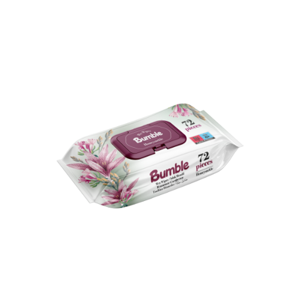 Bumble Wet Wipes 72 Pcs (Honeysuckle)